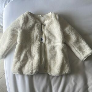 Janie and Jack brand new white jacket.